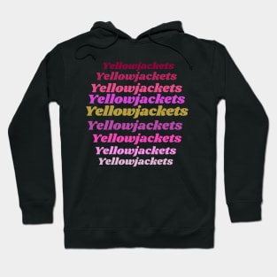 Yellowjackets repeat pattern Hoodie